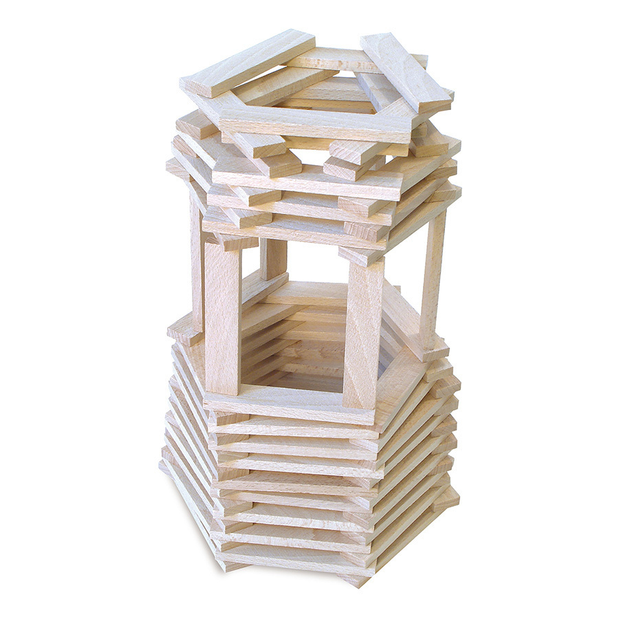 Jouet de construction Super Batibloc 100 pièces - Jouets en bois