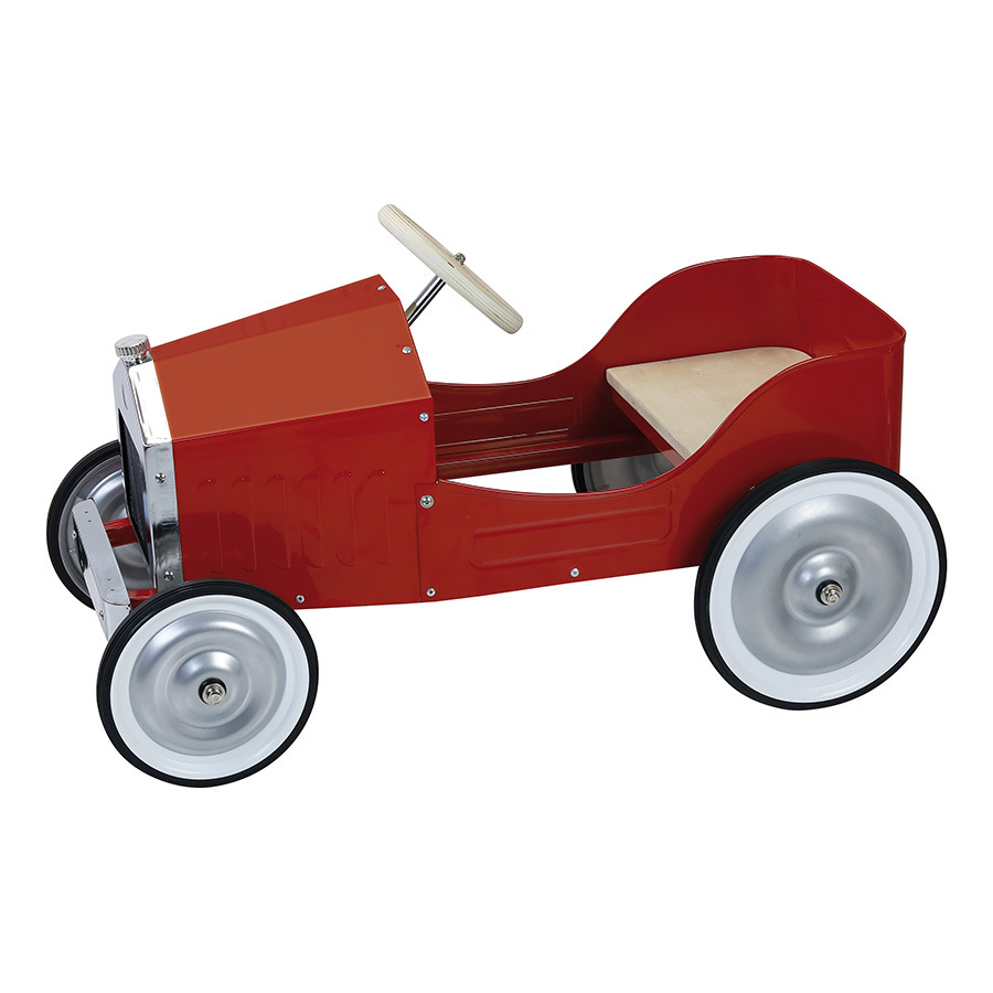 Voiture porteur métal rouge - véhicule pour enfant - Vilac