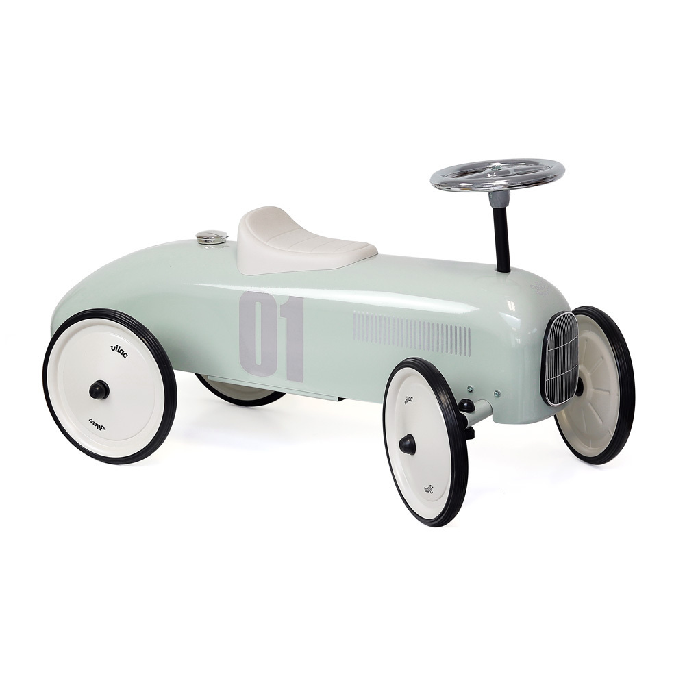 Porteurs voitures métal - Porteur en métal, Vintage Vert Sauge