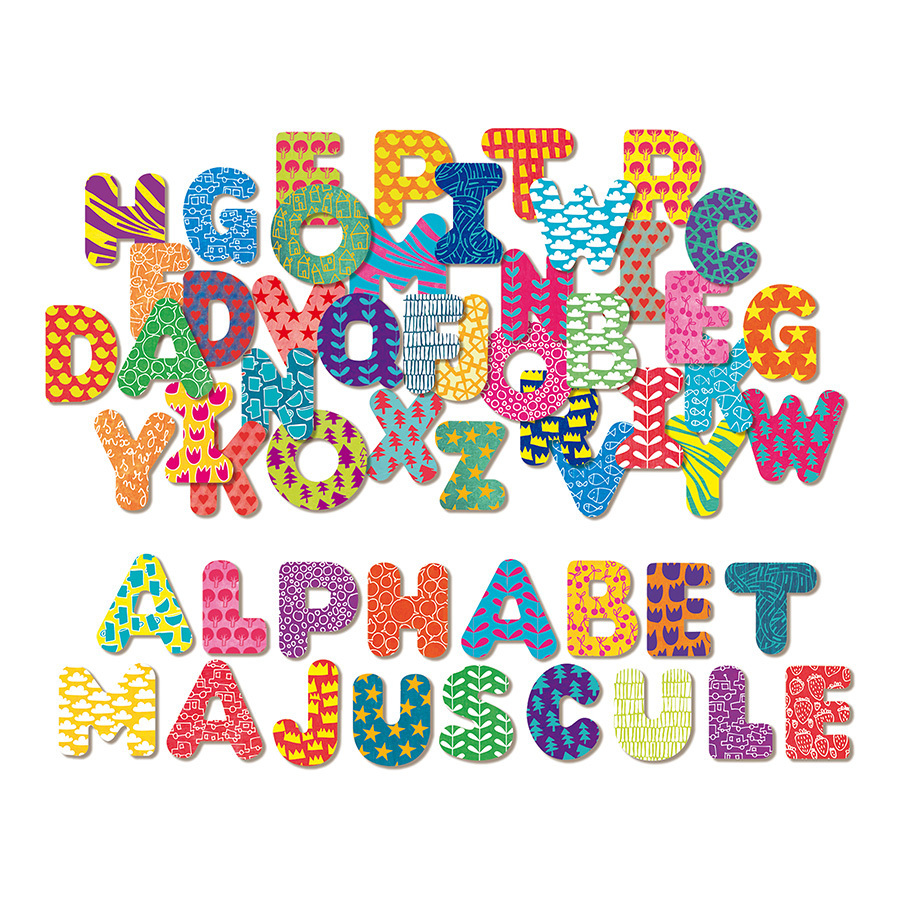 Alphabet Lettres et Chiffres Magnets Frigo Magnétique Éducatif