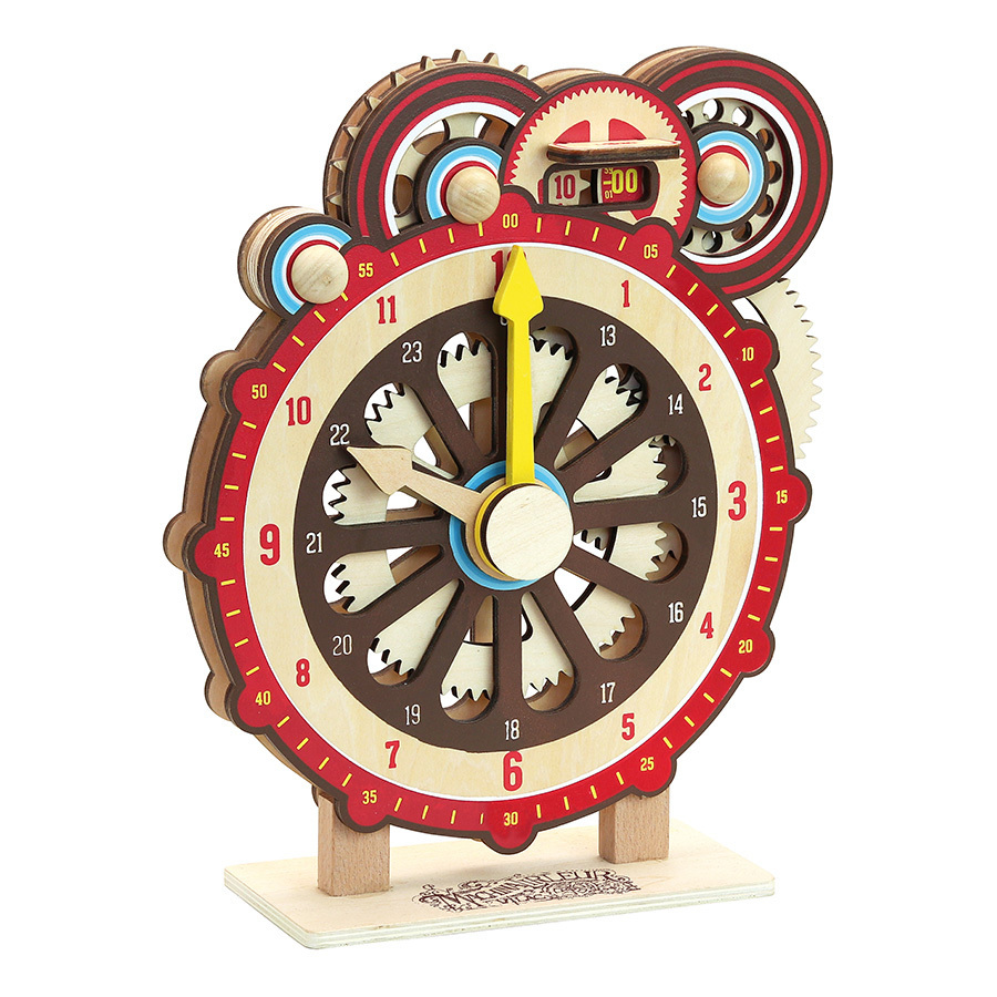 Horloge Montessori pour enfant jouet d'apprentissage du temps --CHINA --2