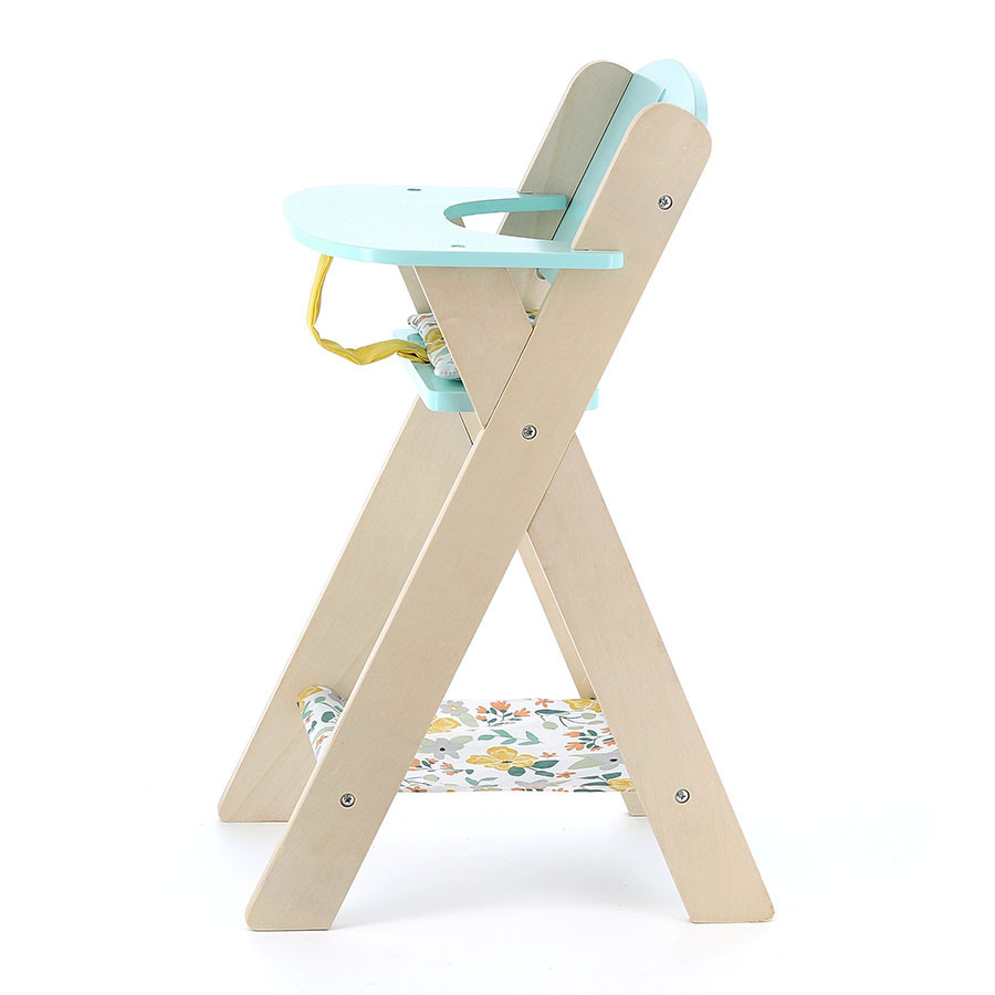 Otto - Chaise haute en bois de poupée 21,5 x 26,5 x 53 cm (poupée non  incluse) - Maisons de poupées - Rue du Commerce