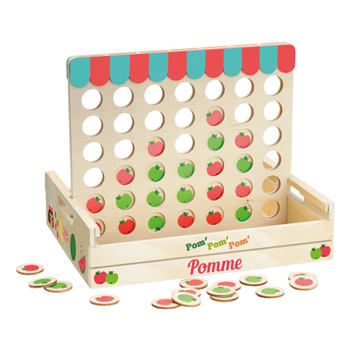 Board games -  Four apples in a row 