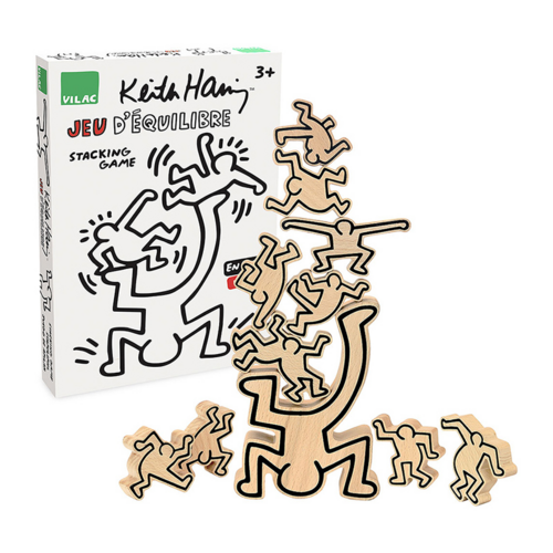 Skill games -  Keith Haring stacking figures 