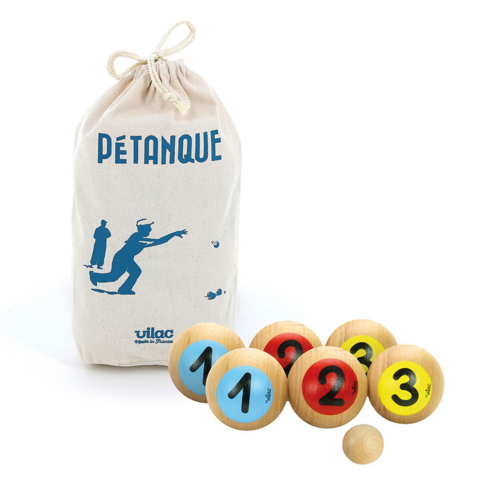 Skittles / Petanque - 1, 2, 3 petanque balls set
