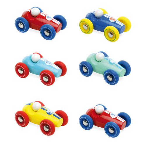 Little racers - 6 Mini race cars assortment