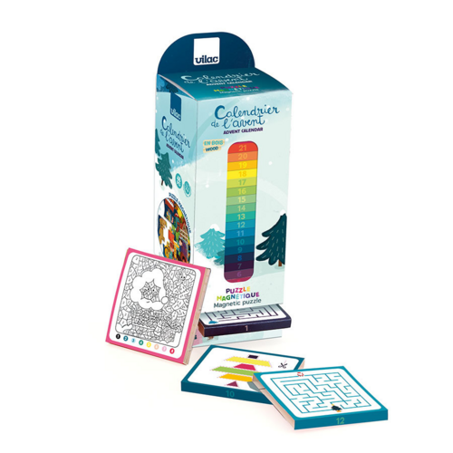 First puzzles - Advent Calendar 48 pcs magnetic puzzle 