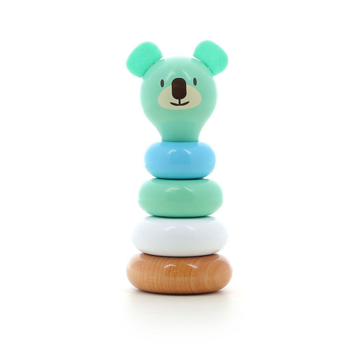 First discoveries - Alice stacking toy