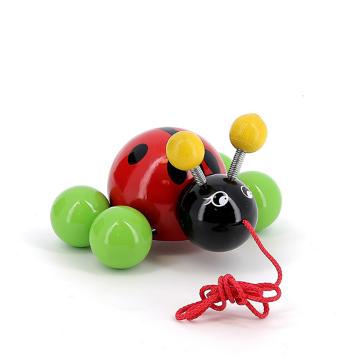 Pull toys - Baby ladybug pull toy