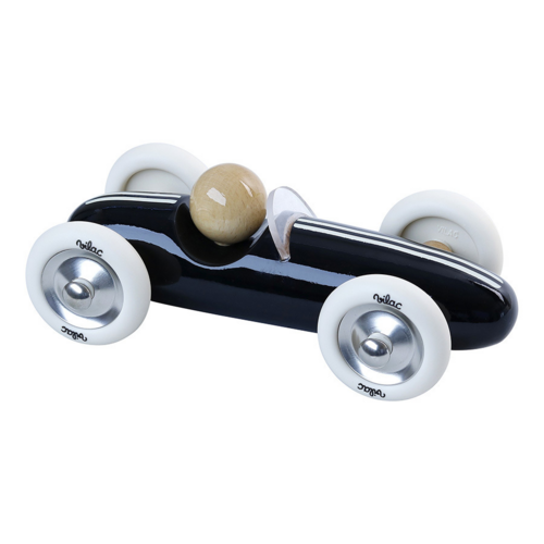 Little racers - Black Large Grand prix vintage car  