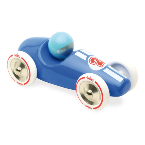 Little racers - Blue large race car