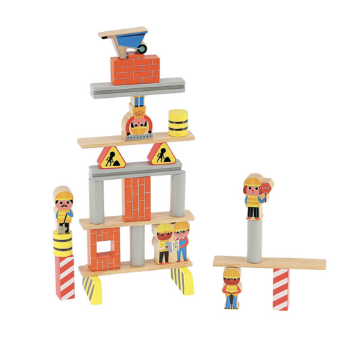Skill games - Construction site equilibrist game - Ingela P.Arrhenius