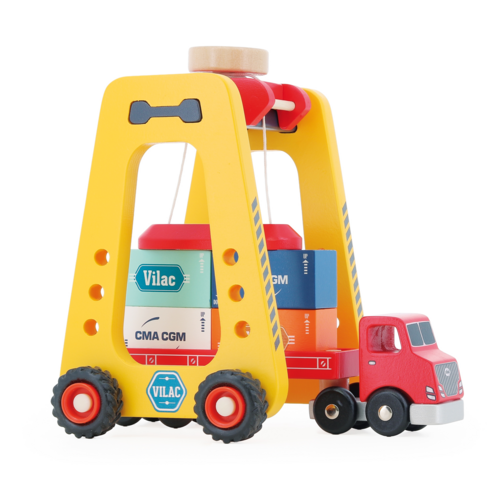 Garages and vehicles - Container Crane and Truck