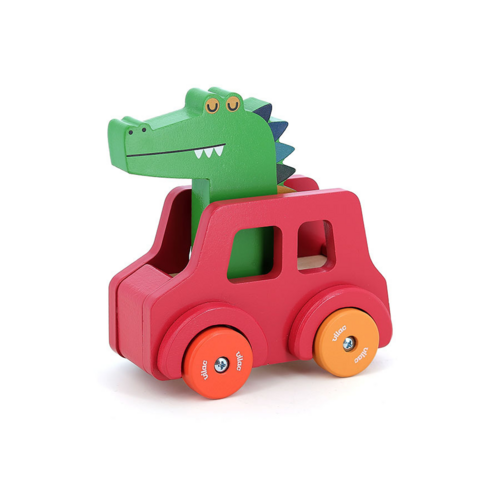 First discoveries - Crocodile beep car - Andy Westface