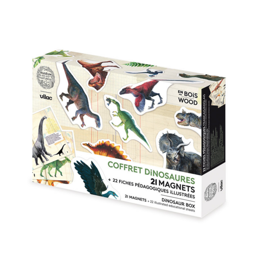 Magnets - Dinosaur magnets - Muséum national d'Histoire naturelle