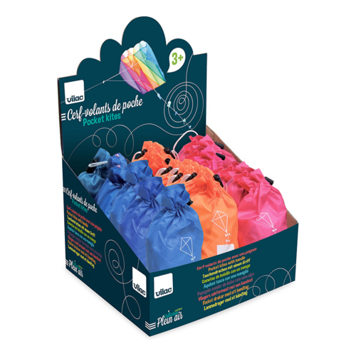 Outdoor games - Display of 18 small kites