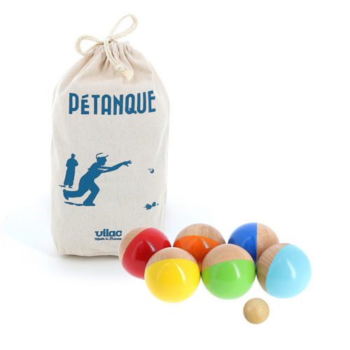 Skittles / Petanque - Fifty-fifty petanque balls set