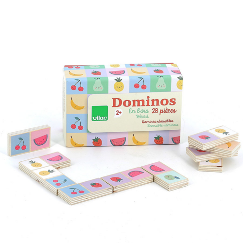 Board games - Fruits and Vegetables reversible dominoes - Sarah Betz