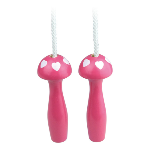 Skipping rope - Fuchsia heart skipping rope