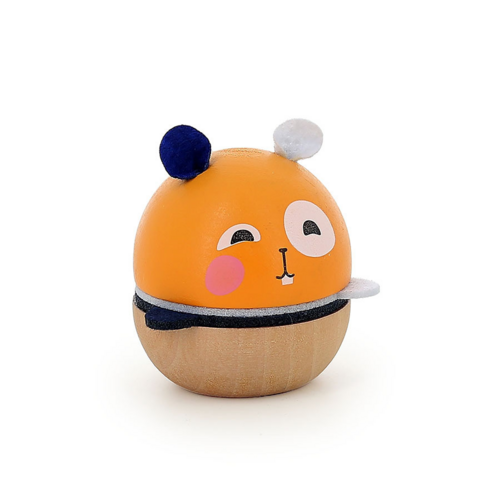 First discoveries - Hochet en bois Piou-piou, Joli hamster 