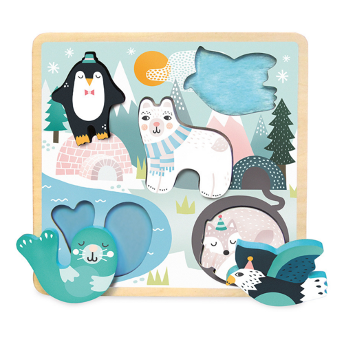 First puzzles - Ice Touch and feel puzzle