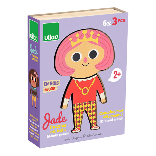 My first games - Jade - moody wooden puzzle - Ingela P.Arrhenius
