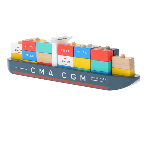 Garages and vehicles - Jules Verne Container-ship