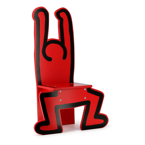 Ride ons, rocking toys and walker wagons - Keith Haring red chair