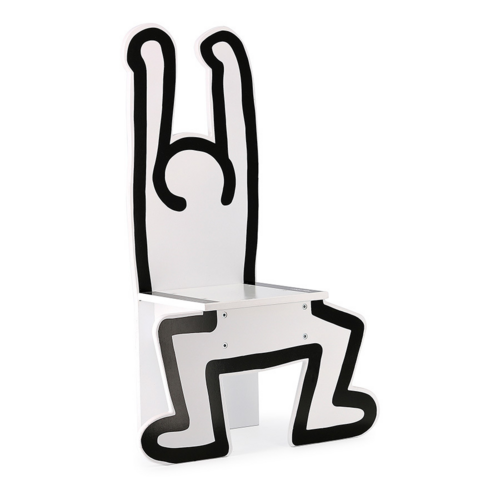 Ride ons, rocking toys and walker wagons - Keith Haring white chair