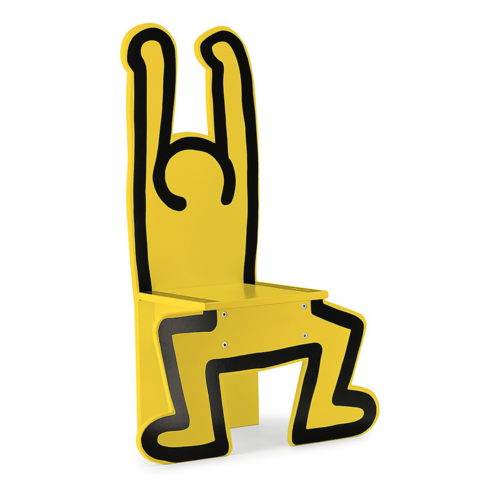 Ride ons, rocking toys and walker wagons - Keith Haring yellow chair