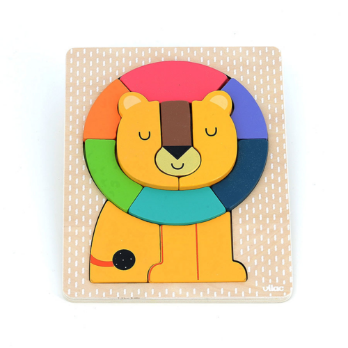 First puzzles - Lion wooden puzzle - Andy Westface
