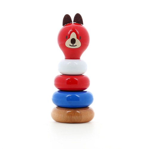 First discoveries - Lucien stacking toy