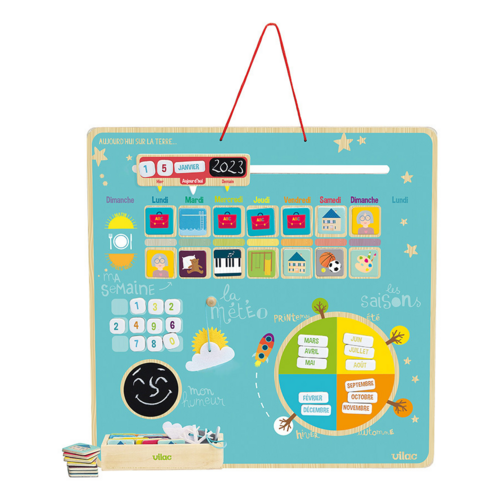 Educational games - Magnetic calendar (Only in French)