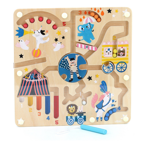 First stories - Magnetic Circus Maze by Michelle Carlslund