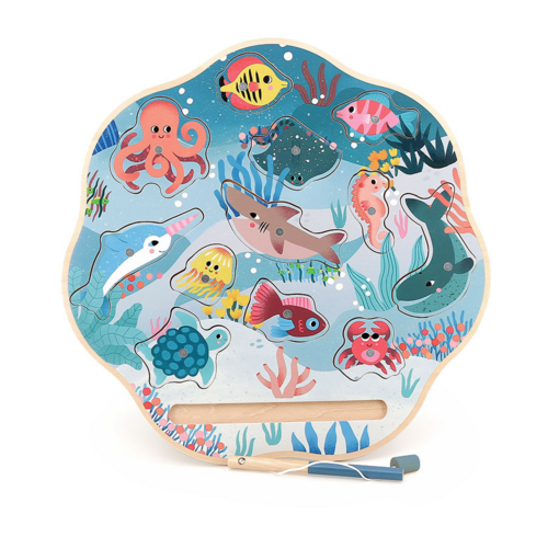 First discoveries - Magnetic Fishing game & toddler puzzle - Michelle Carlslund