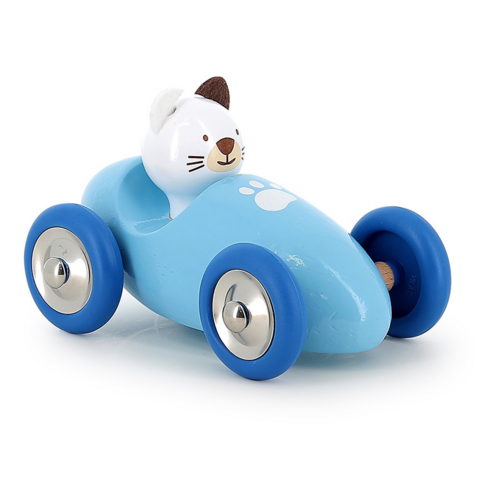 Little racers - Mariette the kitty in its car