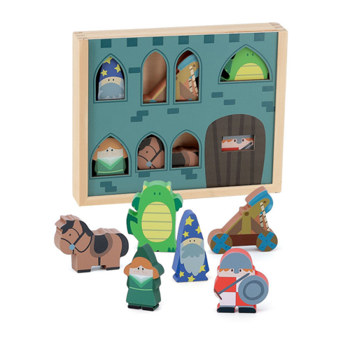 First stories - My wooden stories Castle Figurines
