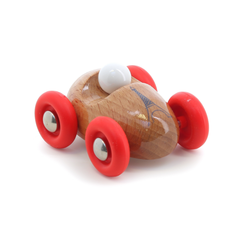 Little racers - Natural Beech Tour Eiffel mini roadster