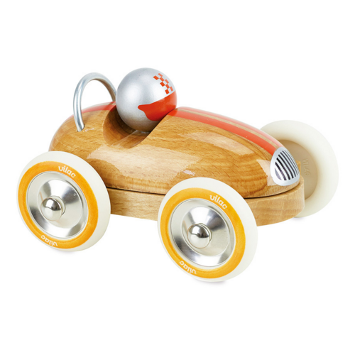 Little racers - Natural wood Vintage roadster