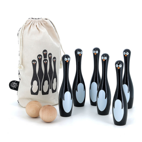 Skittles / Petanque - Penguin skittles set