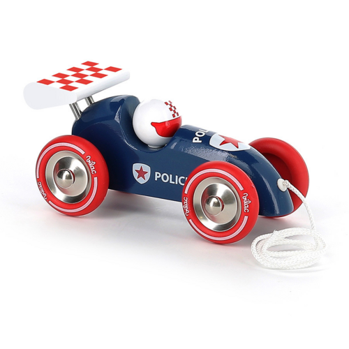 Little racers - Police pull along racing car