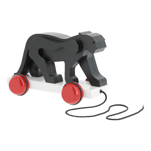 Pull toys - Pompon Pull-along black panther