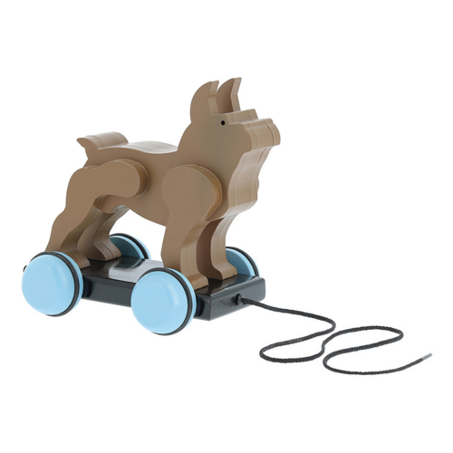 Pull toys - Pompon Pull-along Boston Terrier