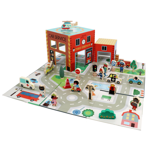 First stories - Pop'up Playset - Rescue playset -Ingela P. Arrhenius