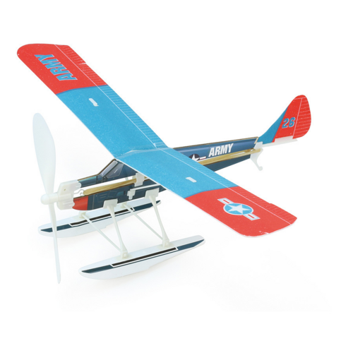 Garages and vehicles - Propeller Plane, Blue