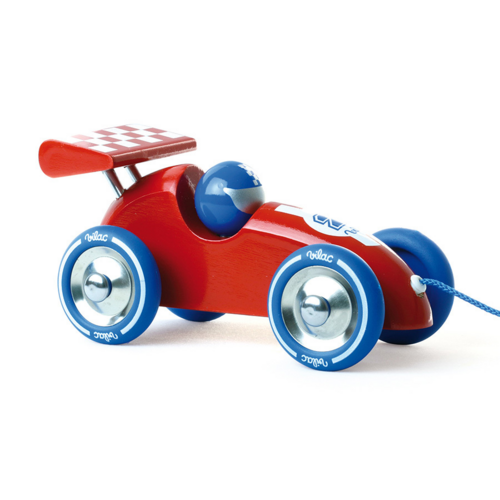 Little racers - Red & Blue pull along racing car