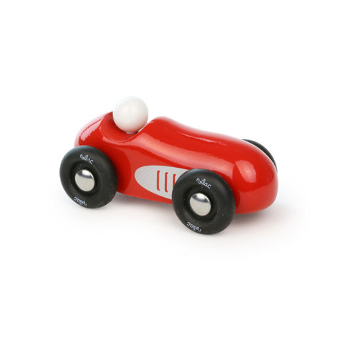Little racers - Red mini old sport car