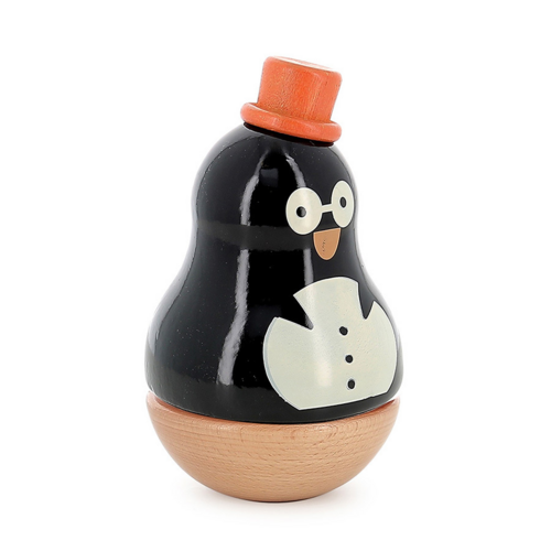 First discoveries - René the penguin music box