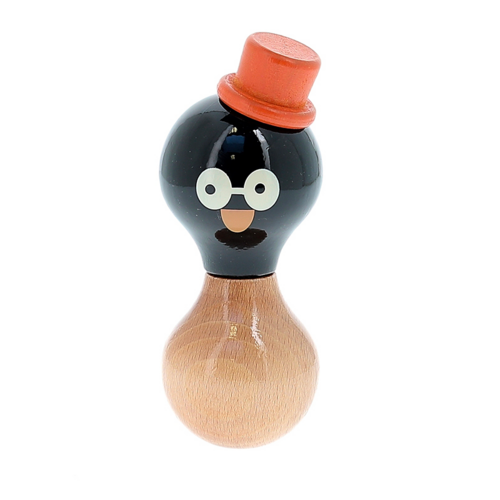 First discoveries - René the penguin rattle