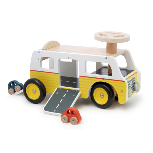 Ride ons, rocking toys and walker wagons - Ride-on Van-garage and cars